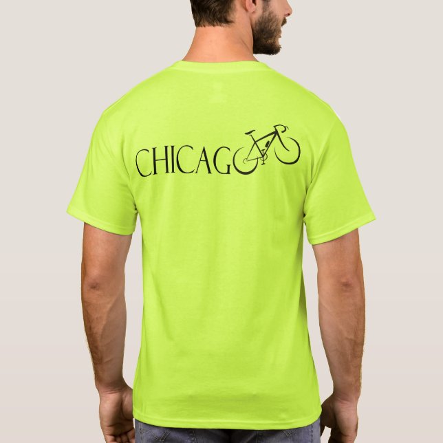 Camiseta Bicicleta Chicago T-Shirt (Reverso)