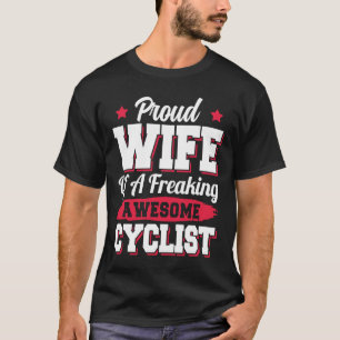 Camiseta Bicicleta Ciclista Bicicleta Esposa Ciclista
