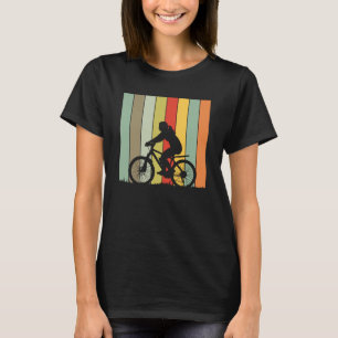 Camiseta Bicicleta Ciclista Retro Vintage Mujeres