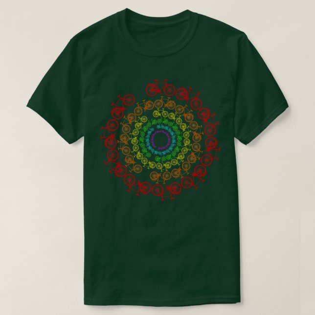 Camiseta Bicicleta Circle Cycling (Diseño del anverso)