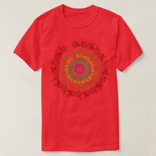 Camiseta Bicicleta Circle Cycling (Diseño del anverso)