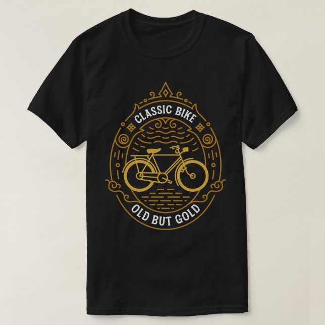 Camiseta Bicicleta clásica (Diseño del anverso)
