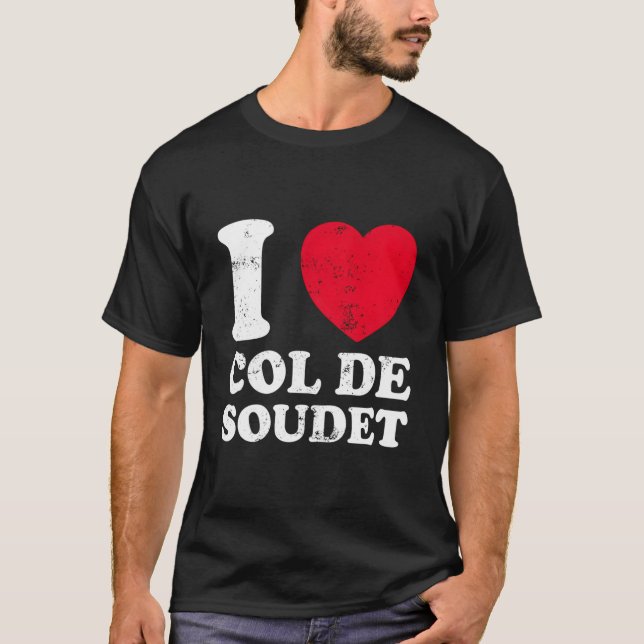 Camiseta Bicicleta Col De Soudet (Anverso)