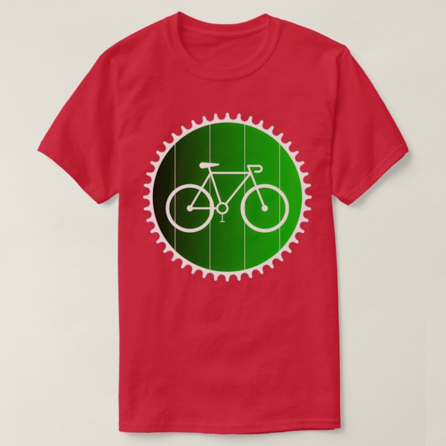 Camiseta Bicicleta con equipo 2 (Diseño del anverso)