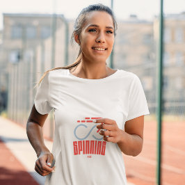 Camiseta Bicicleta con estilo Spinning