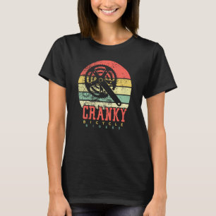 Camiseta Bicicleta Cranky Retro Vintage Para Los Amantes De
