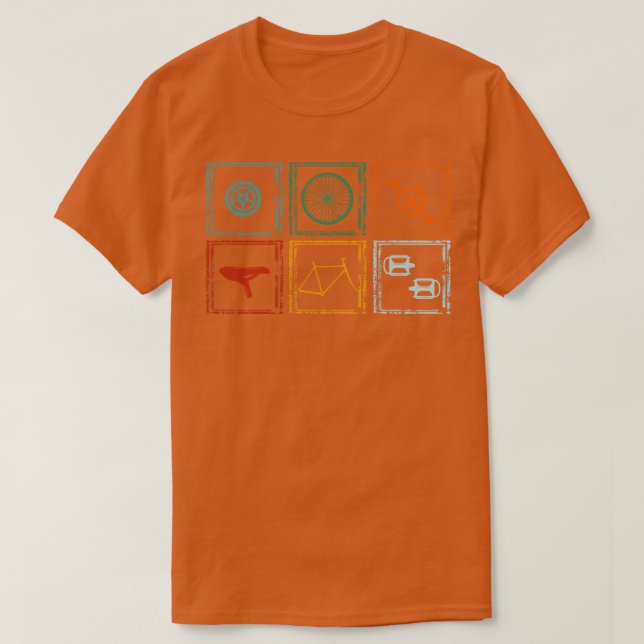 Camiseta Bicicleta Cute (Diseño del anverso)