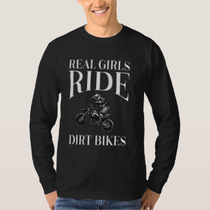 Camiseta Bicicleta Cute Dirt Para Chicas Motocross Bike Rac