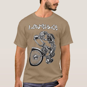 Camiseta Bicicleta De Bajo Alquiler Para Hombres Chicano Ch