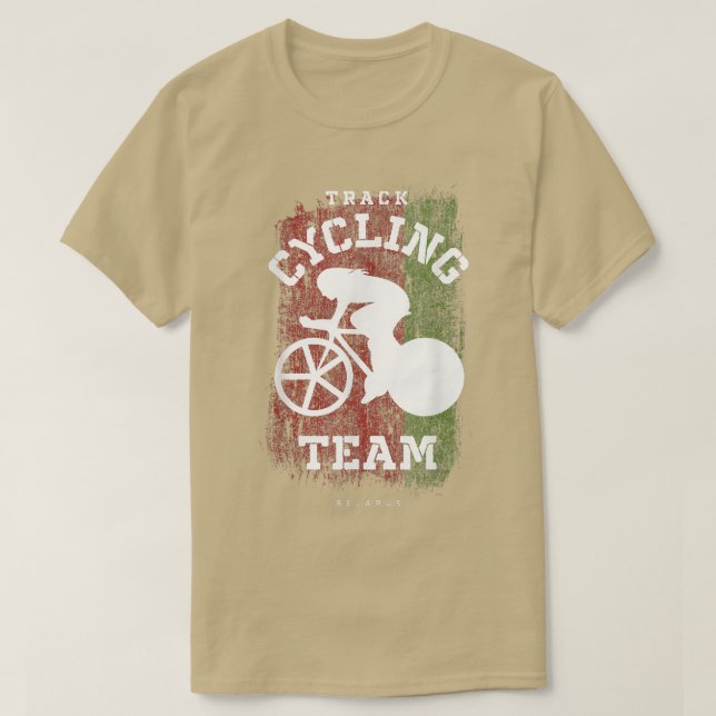 Camiseta Bicicleta de Bicicleta Bielorrusia para mujeres en (Diseño del anverso)