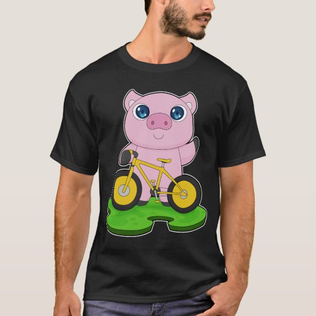 Camiseta Bicicleta de cerdo (Anverso)