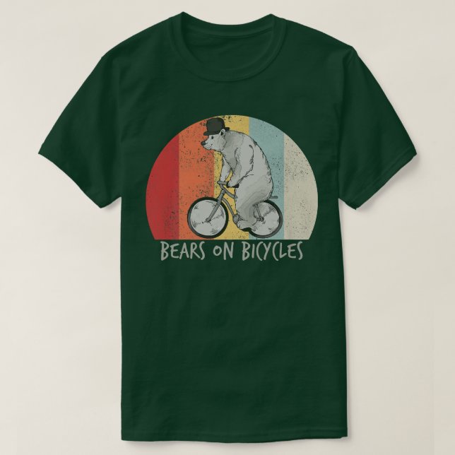 Camiseta Bicicleta de ciclismo de bicicleta Premium (Diseño del anverso)