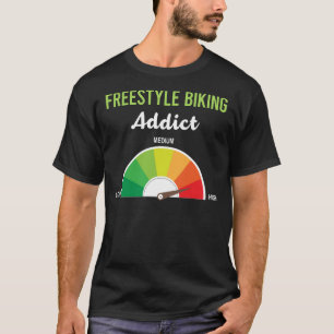 Camiseta Bicicleta de ciclismo de estilo libre de adicción