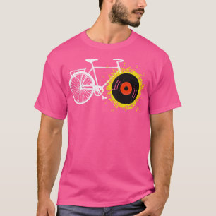 Camiseta Bicicleta de ciclismo de música