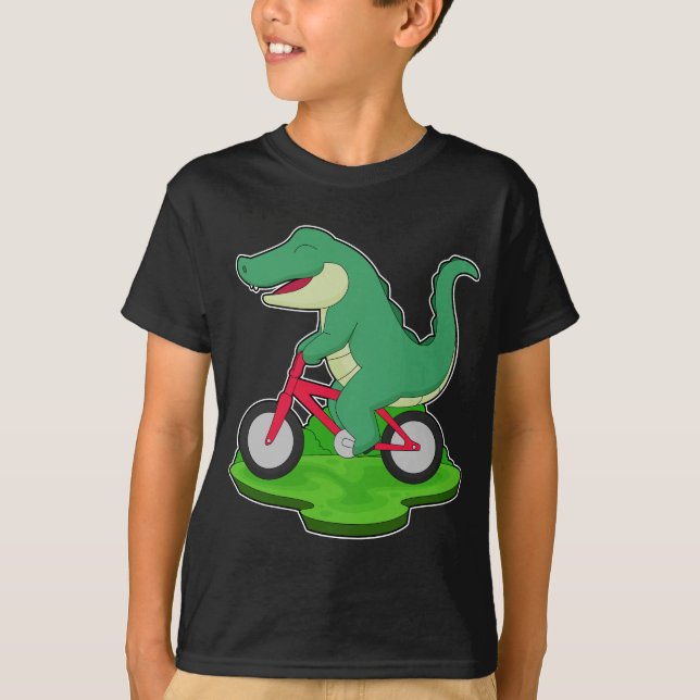 Camiseta Bicicleta de cocodrilo (Anverso)