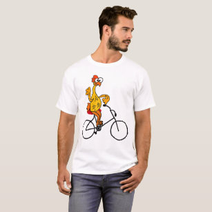 Camiseta Bicicleta de goma divertida del montar a caballo