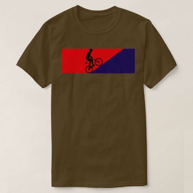 Camiseta Bicicleta de montaña (Diseño del anverso)