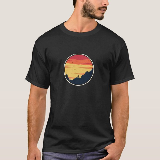 Camiseta Bicicleta de montaña (Anverso)