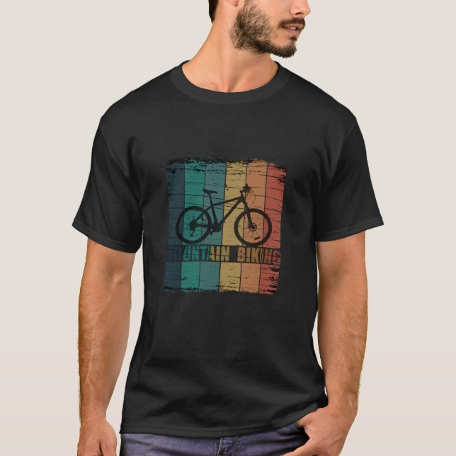 Camiseta Bicicleta de montaña (Anverso)