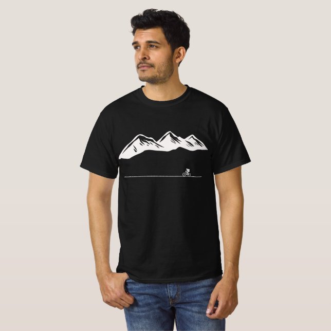Camiseta Bicicleta de montaña (Anverso completo)