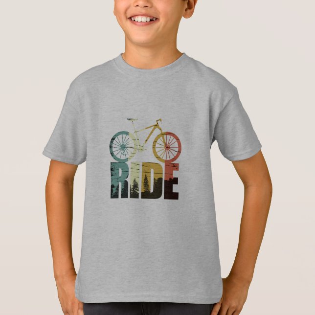 Camiseta Bicicleta de montaña (Anverso)