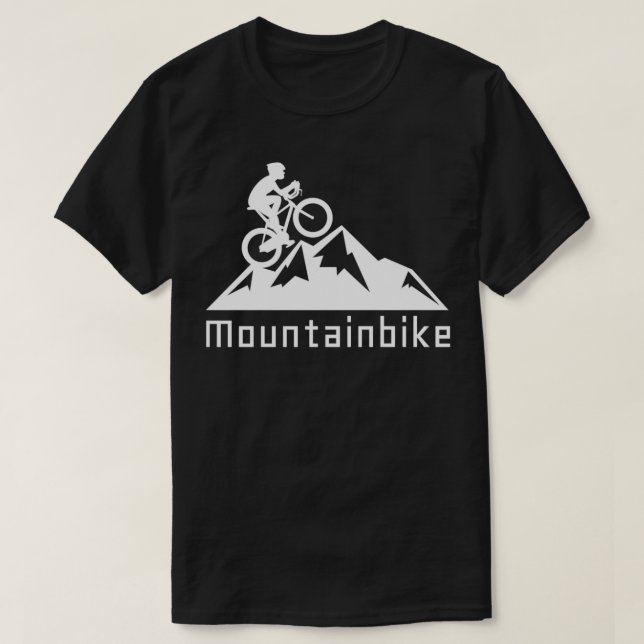 Camiseta bicicleta de montaña (Diseño del anverso)