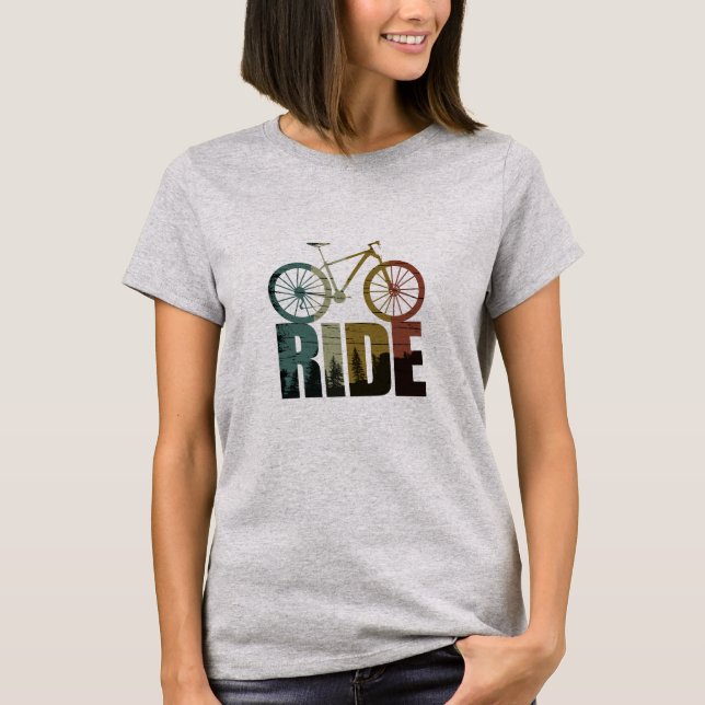 Camiseta Bicicleta de montaña (Anverso)
