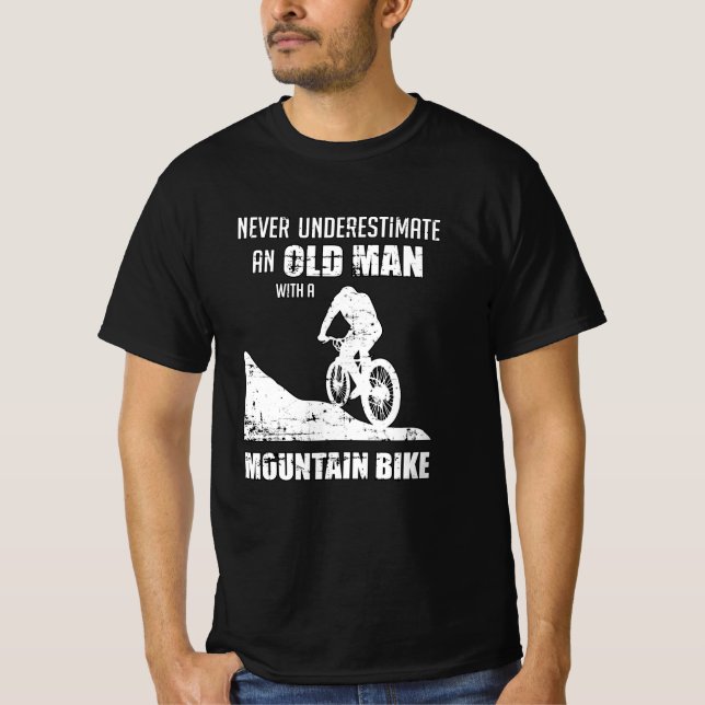 Camiseta Bicicleta de montaña Bicicleta Bicicleta Subestima (Anverso)