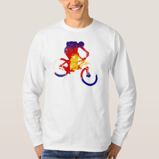 Camiseta Bicicleta de montaña con bandera de Colorado para