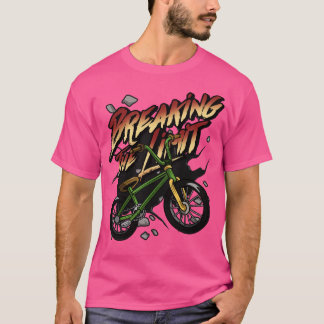 Camiseta Bicicleta de montaña en Forest con piedras