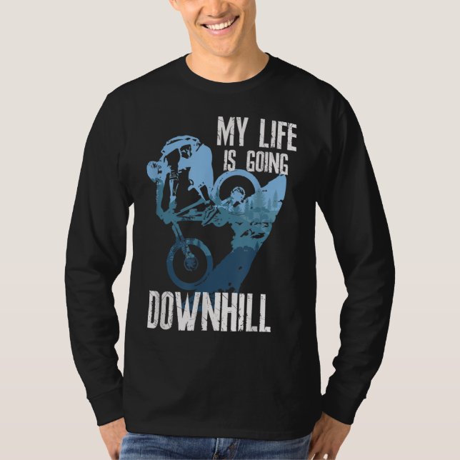 Camiseta Bicicleta de montaña Enduro MTB Ciclismo (Anverso)