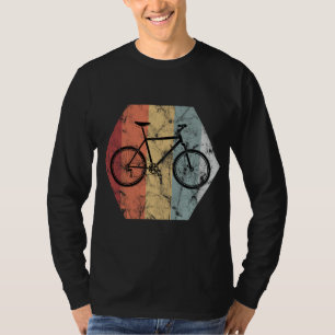 Camiseta Bicicleta de Montaña - Hombres Retro Vintage