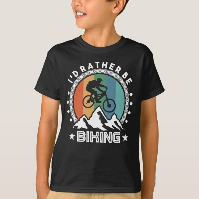 Camiseta Bicicleta De Montaña Más Que Ser (Anverso)