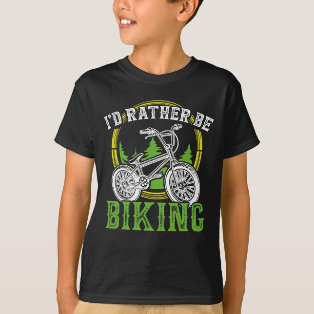 Camiseta Bicicleta De Montaña Más Que Ser (Anverso)