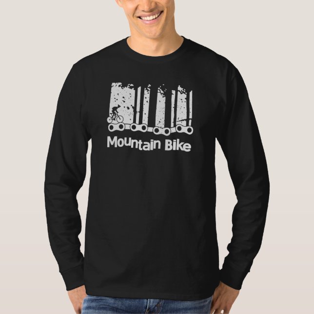 Camiseta Bicicleta de montaña, MTB (Anverso)