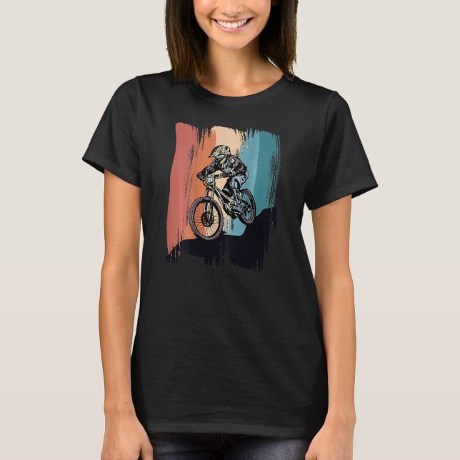 Camiseta Bicicleta de montaña - MTB Bicicleta (Anverso)