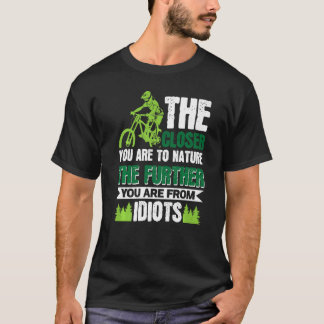 Camiseta Bicicleta De Montaña Mtb Ciclismo Naturaleza Bmx
