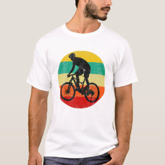 Camiseta Bicicleta de montaña retro vintage