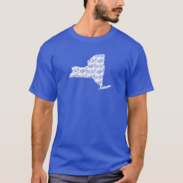 Camiseta Bicicleta de Nueva York (Anverso)