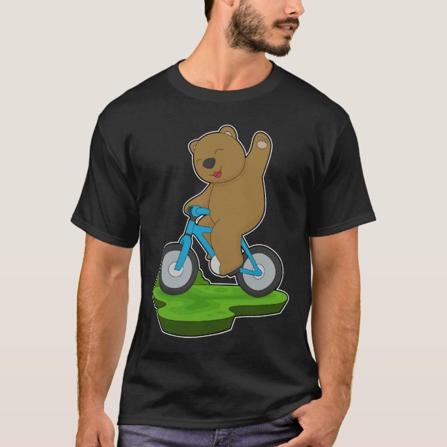 Camiseta Bicicleta de oso (Anverso)