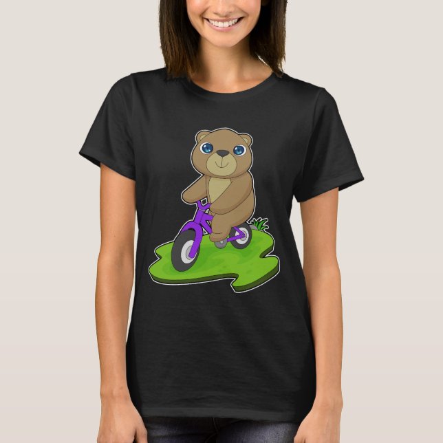 Camiseta Bicicleta de oso (Anverso)