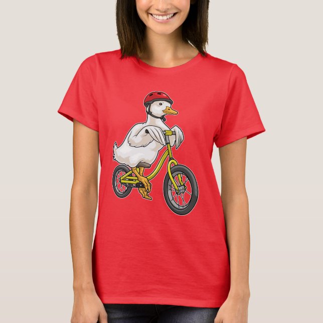 Camiseta Bicicleta de pato (Anverso)