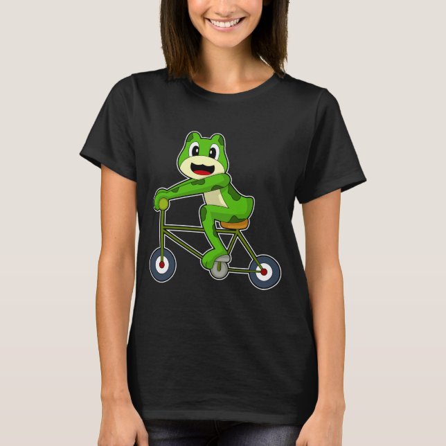 Camiseta Bicicleta de rana (Anverso)