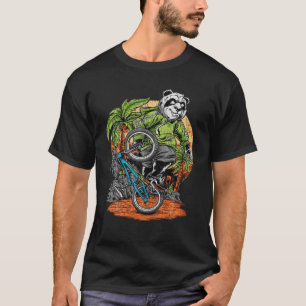 Camiseta Bicicleta de truco de ciclismo de oso Stunt BMX Pa