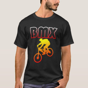 Camiseta Bicicleta de trucos Bmx Bicicleta Bicicleta Motocr