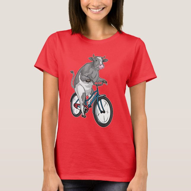 Camiseta Bicicleta de vaca (Anverso)