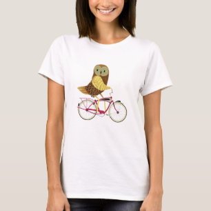 Camiseta Bicicleta del búho