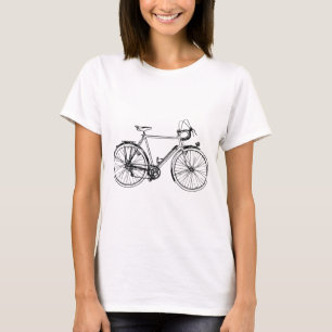Camiseta Bicicleta del vintage