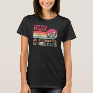 Camiseta Bicicleta Dirt Papa Motocross Enduro Motorcycle Sp
