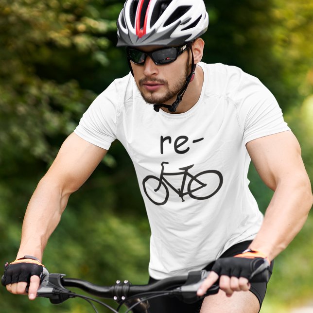Camiseta Bicicleta Divertida Reciclar (Subido por el creador)